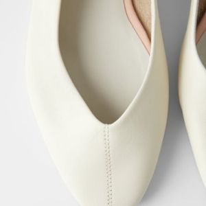 ZARA Soft Leather Ballet Flats (EU 42/US 11)